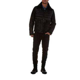 Aquatalia Lombardy Nylon & Shearling Jacket-AmbrogioShoes