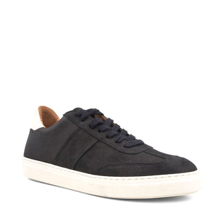 Aquatalia Metro Tumbled Leather Sneaker-AmbrogioShoes