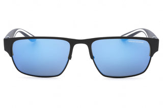 Armani Exchange 0AX2046S Sunglasses Matte Blue / Blue Mirror-AmbrogioShoes