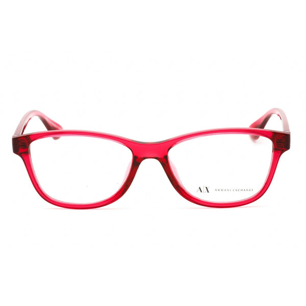 Armani Exchange 0AX3082U Eyeglasses Transparent Pink / Clear Lens-AmbrogioShoes