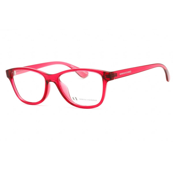 Armani Exchange 0AX3082U Eyeglasses Transparent Pink / Clear Lens-AmbrogioShoes