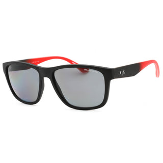 Armani Exchange 0AX4135S Sunglasses Matte Black/Grey Polarized-AmbrogioShoes