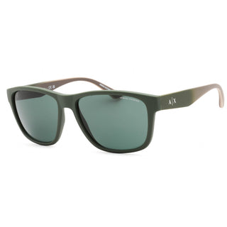 Armani Exchange 0AX4135S Sunglasses Matte Green/Dark Green-AmbrogioShoes