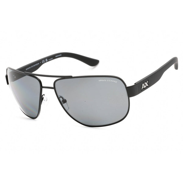 Armani Exchange AX2012S Sunglasses Matte Black / Grey Polarized-AmbrogioShoes