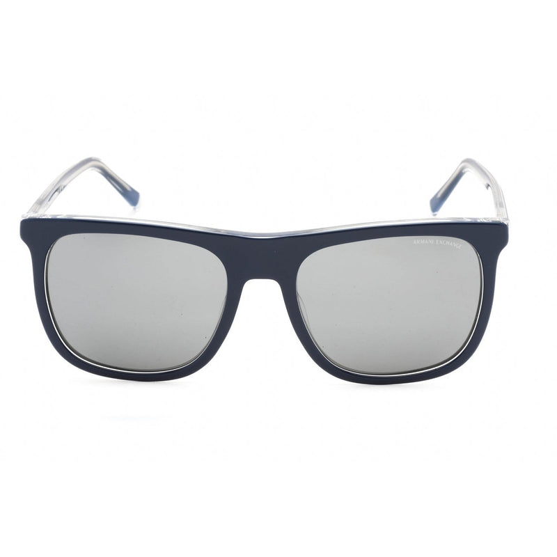 Armani Exchange AX4102SF Sunglasses Blue/Silver Grey-AmbrogioShoes
