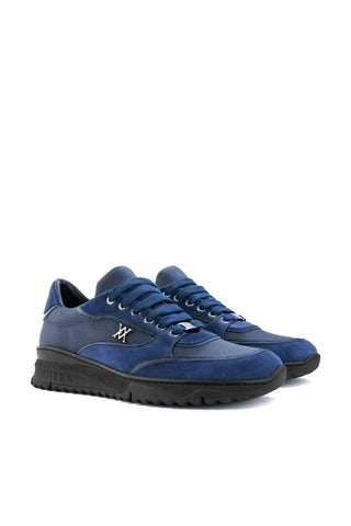 Artioli Ares Suede / Leather / Deer-Skin Sneaker (ART1193)-AmbrogioShoes