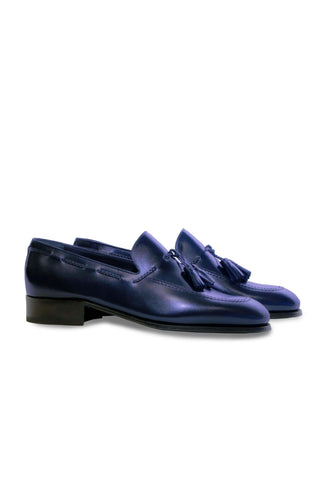 Artioli Argo Leather Tassel Loafer (ART1176)-AmbrogioShoes