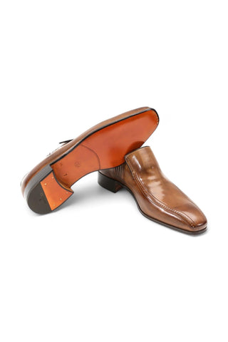 Artioli Benedetto Calf-Skin Leather Loafers (ART1005)-AmbrogioShoes