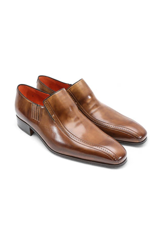 Artioli Benedetto Calf-Skin Leather Loafers (ART1005)-AmbrogioShoes