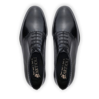 Artioli Carlo Men's Shoes Calf-Skin Leather Oxford (ART1200)-AmbrogioShoes