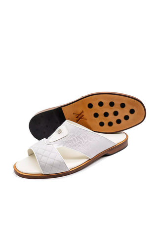 Artioli Carrara Deer & Kangaroo Sandal-AmbrogioShoes