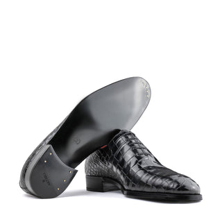 Artioli Cassio Men's Shoes Exotic Alligator Skin Oxford (ART1199)-AmbrogioShoes