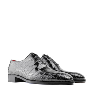 Artioli Cassio Men's Shoes Exotic Alligator Skin Oxford (ART1199)-AmbrogioShoes