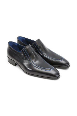 Artioli Cesare Calf-Skin Leather Loafers (ART1007)-AmbrogioShoes