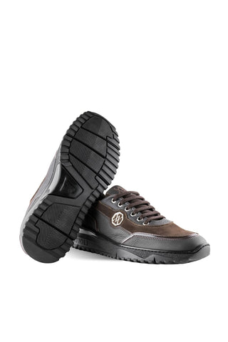 Artioli Charlie Suede / Leather / Deer-Skin Sneaker (ART1194)-AmbrogioShoes