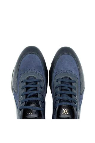Artioli Colin Suede / Calf-Skin Leather Casual Sneaker (ART1150)-AmbrogioShoes