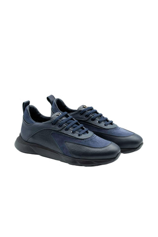 Artioli Colin Suede / Calf-Skin Leather Casual Sneaker (ART1150)-AmbrogioShoes
