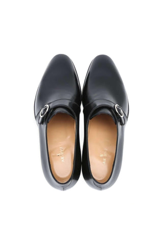 Artioli Daniele Calf-Skin Leather Single Monk-Strap (ART1105)-AmbrogioShoes