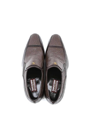 Artioli Donato Shark & Lizard Cap-Toe Loafers (ART1050)-AmbrogioShoes