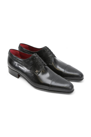 Artioli Edoardo Lizard / Buffalo Derby (ART1041)-AmbrogioShoes