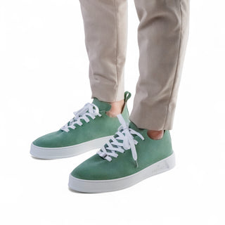 Artioli Edward Suede & Calf-Skin Leather Sneaker (ART1179)-AmbrogioShoes