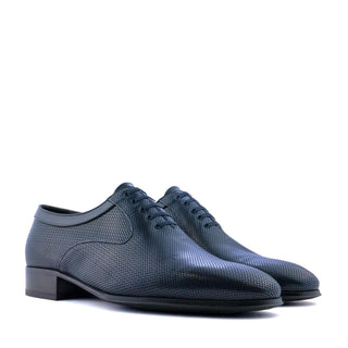 Artioli Enrico Perforated Kangaroo Leather Oxford (ART1190)-AmbrogioShoes