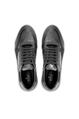 Artioli Ernest Multi Material Sneaker-AmbrogioShoes