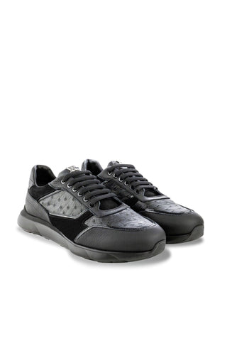 Artioli Ernest Multi Material Sneaker-AmbrogioShoes