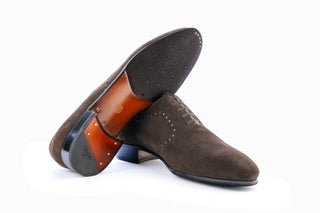 Artioli Ernesto Suede Oxford (ART1185)-AmbrogioShoes