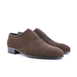 Artioli Ernesto Suede Oxford (ART1185)-AmbrogioShoes