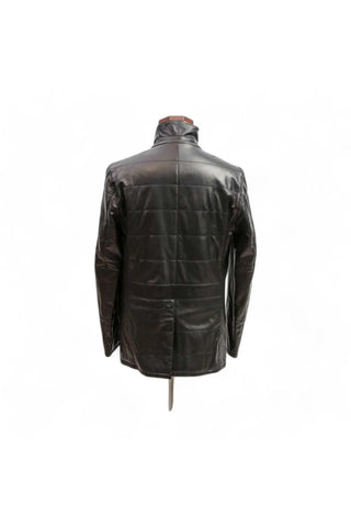 Artioli Ettore Nappa Lamb Leather / Cashmere Jacket (ARTJ1001)-AmbrogioShoes