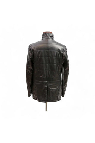 Artioli Ettore Nappa Lamb Leather / Cashmere Jacket (ARTJ1001)-AmbrogioShoes