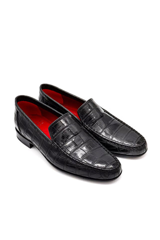 Artioli Fabriano Crocodile Loafer-AmbrogioShoes
