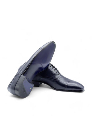 Artioli Federico Calf-Skin Leather Classic Cap-Toe Oxfords (ART1036)-AmbrogioShoes