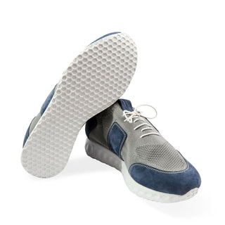 Artioli Fernando Men's Shoes Fabric / Suede Leather Sneaker (ART1137)-AmbrogioShoes