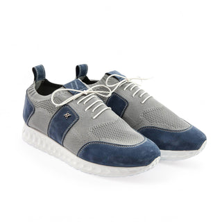 Artioli Fernando Men's Shoes Fabric / Suede Leather Sneaker (ART1137)-AmbrogioShoes