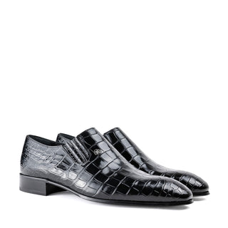 Artioli Filiberto Alligator Loafer-AmbrogioShoes