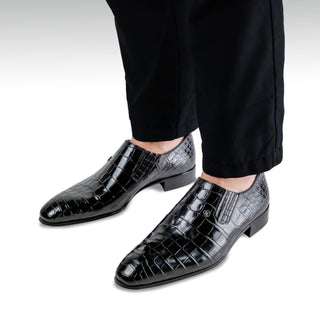 Artioli Filiberto Men's Shoes Exotic Alligator Skin Loafer (ART1204)-AmbrogioShoes