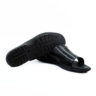 Artioli Follonica Calf-Skin Leather Slip-On Sandal (ART1175)-AmbrogioShoes