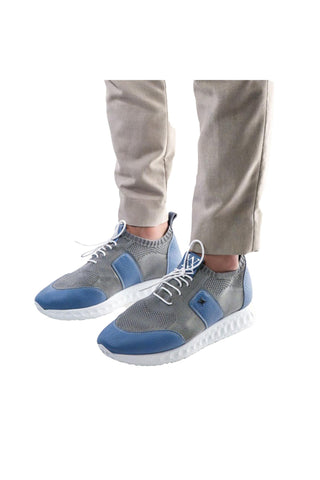 Artioli Gabriel Leather & Fabric Sneaker-AmbrogioShoes
