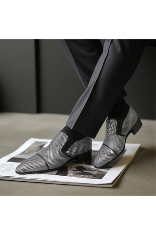 Artioli Giorgio Kangaroo Cap-Toe Loafer-AmbrogioShoes