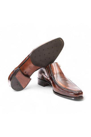 Artioli Giuseppe Calf-Skin Leather Loafers (ART1078)-AmbrogioShoes