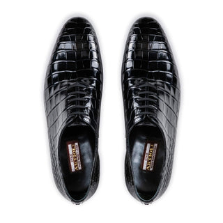 Artioli Guglielmo Men's Shoes Exotic Alligator Skin Oxford (ART1203)-AmbrogioShoes