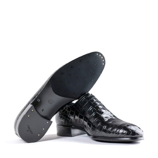 Artioli Guglielmo Men's Shoes Exotic Alligator Skin Oxford (ART1203)-AmbrogioShoes