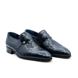 Artioli Iacopo Exotic Alligator Slip-On Loafer (ART1133)-AmbrogioShoes