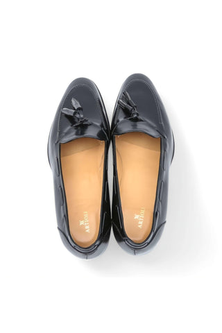 Artioli Ivano Calf-Skin Leather Tassels Loafer (ART1106)-AmbrogioShoes
