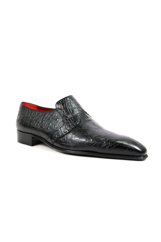 Artioli Ivo Exotic Ostrich Formal Loafers (ART1016)-AmbrogioShoes