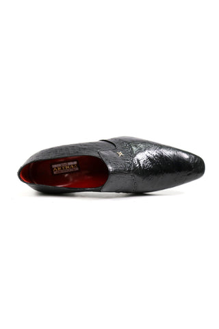 Artioli Ivo Ostrich Formal Loafers (ART1016)-AmbrogioShoes