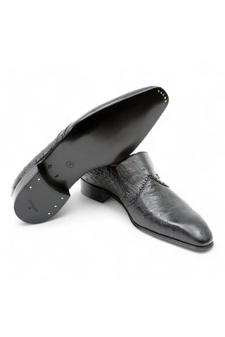 Artioli Ivo Ostrich Formal Loafers (ART1016)-AmbrogioShoes