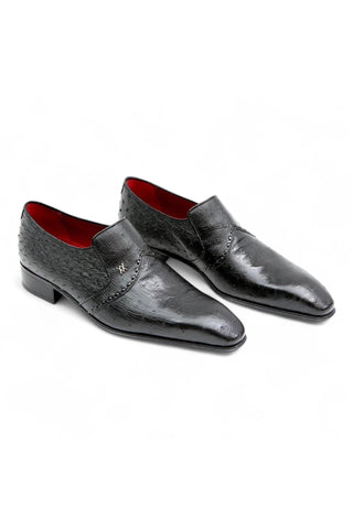 Artioli Ivo Ostrich Formal Loafers (ART1016)-AmbrogioShoes